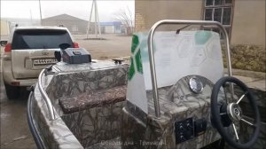 Лодка Лиман 450 одноконсольный вариант от производителя AkuaBoat