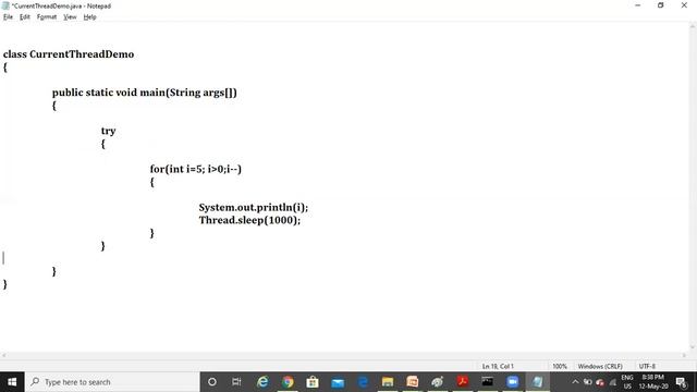 JAVA - Main Thread смотреть онлайн