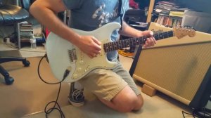 Fender 60th Anniversary Classic Player Strat w/ Alexander Pribora Red & White Pickups