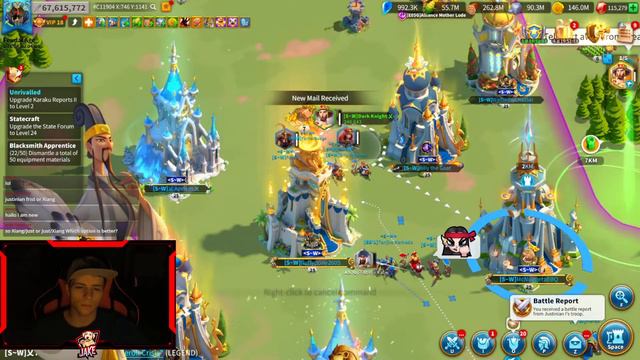 2605 Pass 4 War! Justinian I Field Testing! | Rise of Kingdoms Warriors Unbound KvK! смотреть онлайн