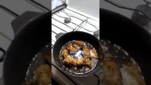 Ротан жареный, 2 часть—приготовление.