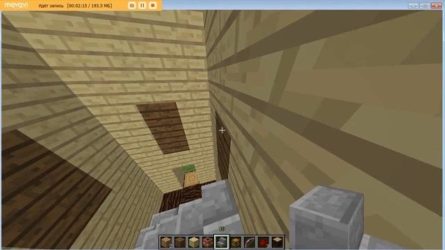 Как построить башню лучника в Minecraft? #1