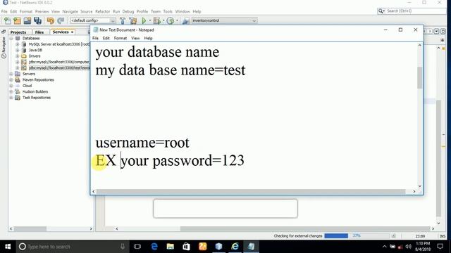 how to connect mysql database in java [netbeans connect with wamp server] смотреть онлайн