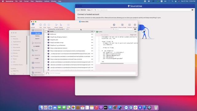 Xcode : Solve The local repository is out of date when push to Bitbucket using SourceTree بالعربي смотреть онлайн