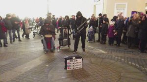 Fade To Black / Metallica Instrumental Cover / Double Neck Guitar / Street Musicians. Moscow 2018