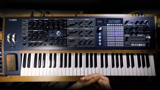 Arturia PolyBrute just sounds fantastic.