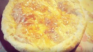 Легкий пирог с яйцом и рисом