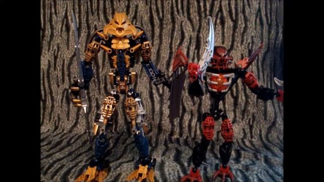 Распаковка и обзор Бионикл 8691 Antroz