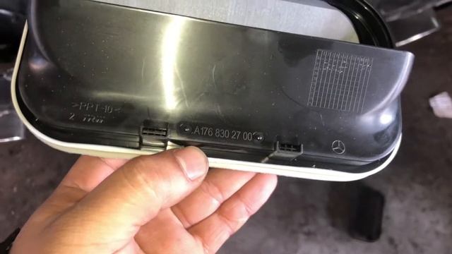 Mercedes-Benz A-Class water ingress (Vent flap) short repair clip смотреть онлайн
