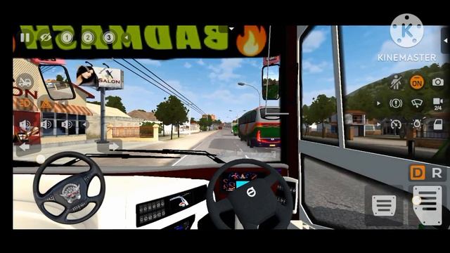 New Volvo 9600 bus mod for bus Simulator Indonesia || New bus mod for bussid || bussid bus mod