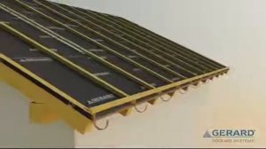 Монтаж композитной черепицы GERARD®. Часть 1
