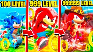 ЕХИДНА НАКЛЗ ОХОТНИК СТАЛ БЫСТРЕЕ СОНИКА! НУБ И ПРО ВИДЕО ROBLOX Sonic Speed Simulator