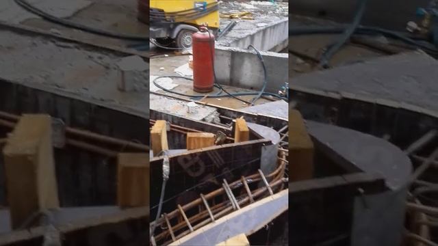 Монолитная винтовая лестница/армирование/ опалубка лестницы