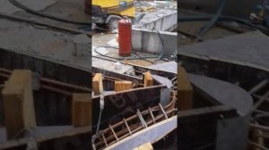 Монолитная винтовая лестница/армирование/ опалубка лестницы