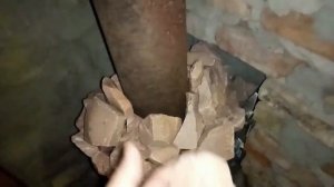Бюджетная баня с печью из колесных дисков, своими руками.