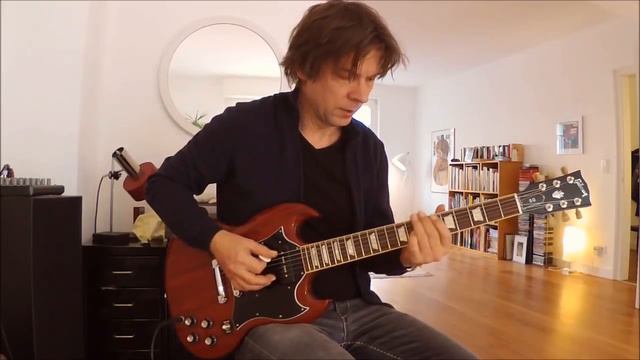 2016 Gibson SG Std P-90, cherry смотреть онлайн