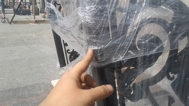 Дом Бака. Способ крепления козырьков к стене. Часть 1