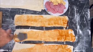 "Пицца-Рулет: Слоеное Удовольствие"#пиццарулет, #инновационнаяпицца, #вкусныерулеты, #слоенаяпицца