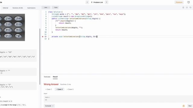 Amazon Programming Interview Question | Letter Combinations of a Phone Number | Java | Resursion смотреть онлайн