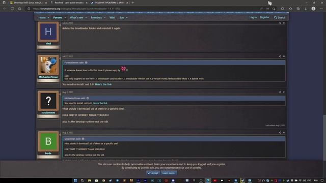 Проблема с запуском tModLoader 1.4 / How to fix launch tModLoader 1.4 смотреть онлайн