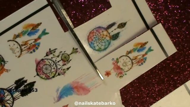 Sliders and stamping Dreamcatcher / Слайдер и стемпинг "Ловец снов" смотреть онлайн