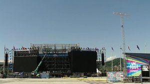 В Сириусе завершается подготовка к музыкальному фестивалю VK Fest