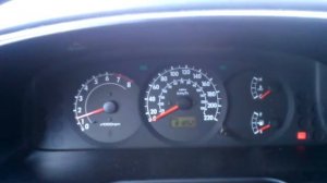 Kia Spectra Киа Спектра В мороз при запуске двигателя подгазовывает