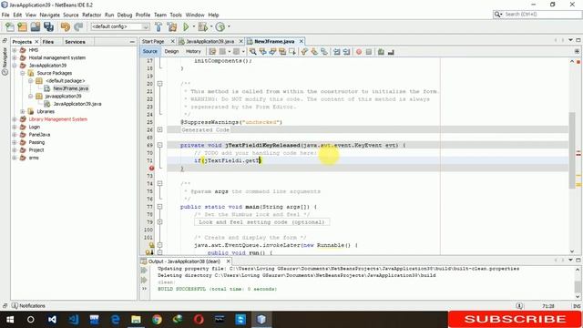 Enable and Disable JButton using JTextField in JFrame смотреть онлайн