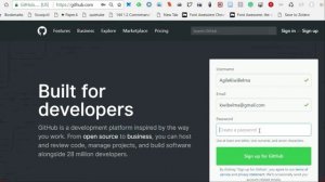 GitHub Signup 1