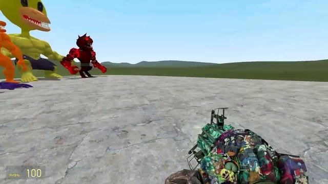 ALL ROBLOX RAINBOW FRIENDS vs ALL MONSTERS TREVOR HENDERSON In Garry's Mod!? смотреть онлайн