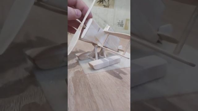 Самолёт из дерева, своими руками.