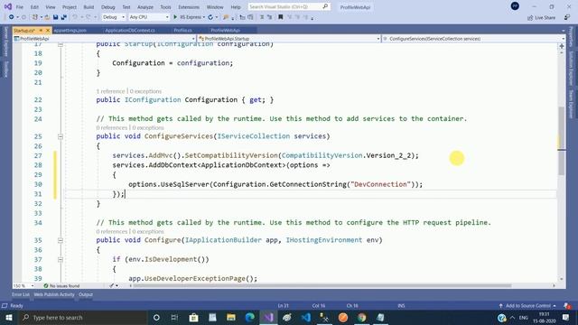 ASP.NET Core Web API with Code First Entity Framework for Beginners Part-1