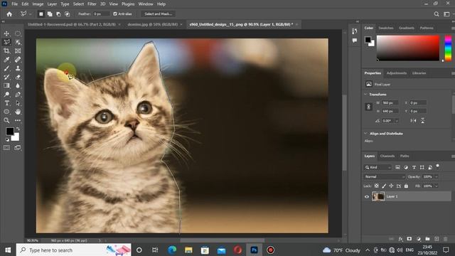 Lasso tool Secret - Photoshop in 2 minute смотреть онлайн