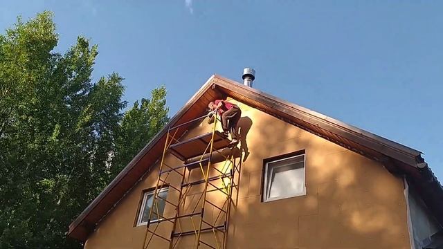 Обновление фасада дома.