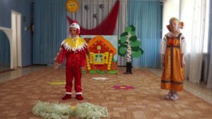 Инсценировка сказки К.Д.Ушинского "Петушок с семьей"
