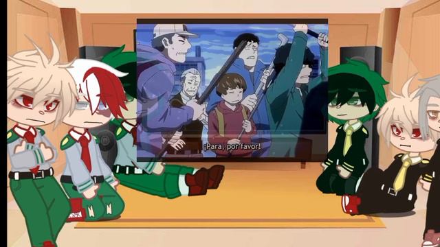 реакция на деку/ изуку мидорию