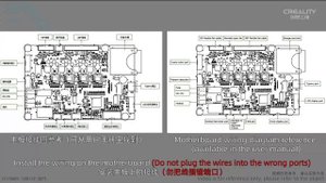 Service Tutorial Ender-3 V3 SE Replacement of motherboard