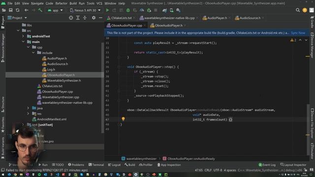 How To Play Back Sound on Android Using C++ and Oboe Library | Android Synthesizer Tutorial Part 5 смотреть онлайн