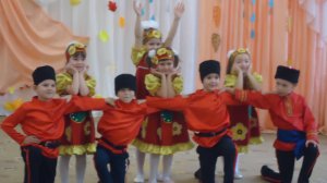 На завалинке. Осенний утренник в подготовительной группе, краткий видеообзор.