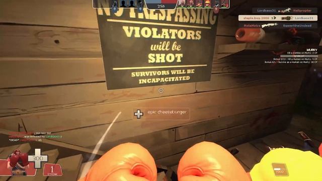 [TF2] authentic day 1 zombie infection experience смотреть онлайн