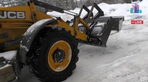 Снежная дорога дизельной ярости