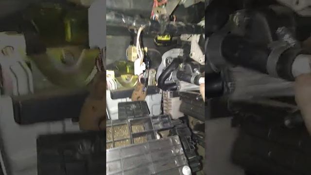 Замена радиатора передней печки mazda mpv