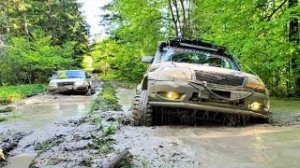 Оффроад в Валищево Часть 2, грязевой бой 10 внедорожников