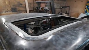 Bmw e30 купе работа люка от е46(купе), выглядит шикарно.