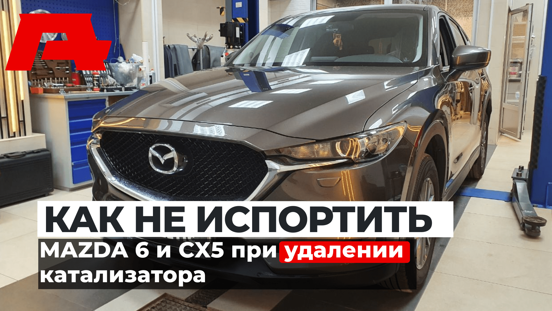 Вниманию владельцев Mazda 6 и CX-5! Что делать, если загорелась ошибка по катализатору?