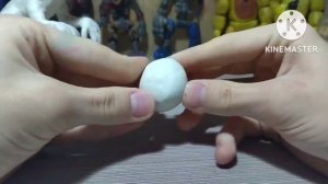 как слепить индоминуса рекса из пластилина. Из фильма "мир юрского периода 1"