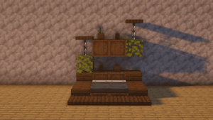 Как Построить Необычную Кровать с Растительностью в Майнкрафт | A bed with plants in minecraft #mine