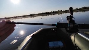 рыбалка на спиннинг после запрета! воблер ща 150 рублей наловил щук!