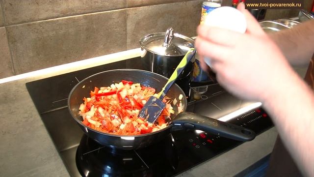 Рис с овощами. Очень простой и вкусный рецепт