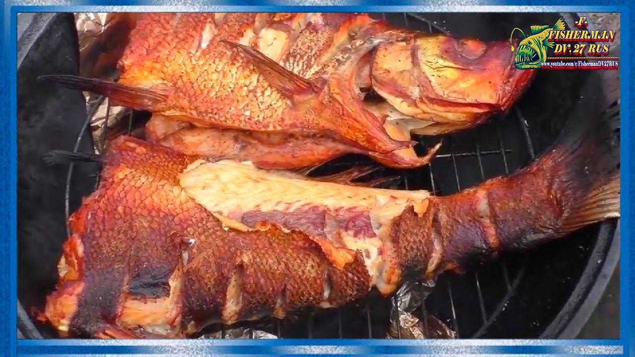 РЫБА ГОРЯЧЕГО КОПЧЕНИЯ, В КАЗАНЕ НА КОСТРЕ , рецепты из рыбы от fisherman dv. 27 rus